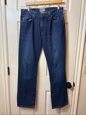 Fossil Men's Dark Blue Bootcut Jeans